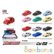 Машина металл. инерц. в ассорт. в дисплее уп-12шт в кор.2*12уп | фото №0