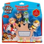 Игрушка для ванны Щенячий Патруль пальчиковый театр  5 шт. на блист. КАПИТОШКА в кор.24шт | фото №0