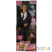 Кукла 29 см Алекс жених в костюме, руки и ноги сгибаются КАРАПУЗ в кор.24шт | фото №0