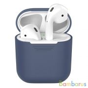 Чехол силиконовый Deppa для AirPods (Синий) | фото №0