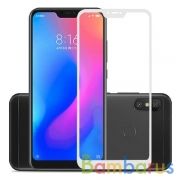 Стекло защитное 3d Proda Full Glue Ultra-thinn для Xiaomi Redmi 6 Pro / Mi A2 Lite White | фото №0