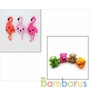 Игрушка жмяка "мишка и фламинго" с шариками, в дисплее ИГРАЕМ ВМЕСТЕ уп-12шт в кор.12уп | фото №0