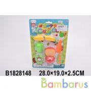 Набор овощей и фруктов для резки, в ассорт. 5308-C на карт. в кор.2*96шт | фото №0