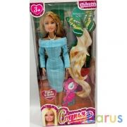 Кукла 29 см София со светящейся прядью, расческа в комп в кор КАРАПУЗ в кор.24шт | фото №0