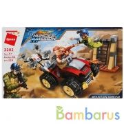 Конструктор пласт. горная засада, с фигурками и аксесс., 128дет. в кор. в кор.48шт (Собран) | фото №0