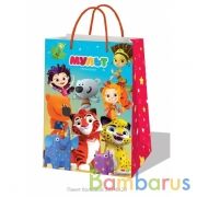 Пакет подарочный МУЛЬТ 33*46*20см, глянцевый ИГРАЕМ ВМЕСТЕ в кор.150шт | фото №0