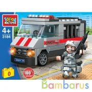 Конструктор АВТОБУС спецназа, 71 дет. Город мастеров в кор.80шт | фото №0