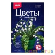 ЦВЕТЫ ИЗ ПАЙЕТОК "ЛАНДЫШИ" в кор.8шт | фото №0