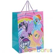 ПАКЕТ ПОДАРОЧНЫЙ "ИГРАЕМ ВМЕСТЕ" MY LITTLE PONY 33Х46Х20СМ, БУМ., ГЛЯНЦЕВЫЙ В ПАК. УП-12ШТ в кор.6уп | фото №0