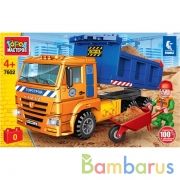 KAMAZ конструктор камаз САМОСВАЛ, 83 дет. Город мастеров в кор.2*18шт | фото №0