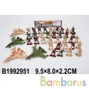 Набор солдатиков с аксесс., в ассорт. в пак. в кор.2*180шт | фото №0