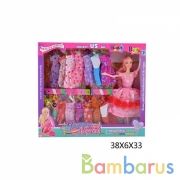 Кукла 29см с набором одежды, в ассорт. 669-6 в кор. в кор.2*24шт | фото №0