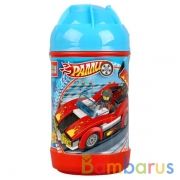 Конструктор "Город мастеров" спорткар, с фигуркой, 105дет. в банке (русс. уп.) в кор.2*72шт | фото №0