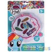 Косметика ДЛЯ ДЕВОЧЕК МОЙ МАЛЕНЬКИЙ ПОНИ тени для век, помада, блистер МИЛАЯ ЛЕДИ в кор.2*180шт | фото №0