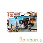 КОНСТРУКТОР ПЛАСТ. МАШИНА ВОЕННАЯ С ФИГУРКАМИ, 292ДЕТ. В КОР. в кор.18шт (Собран) | фото №0