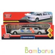 Машина металл свет-звук лимузин, 17 см, двери, люк, инерц., кор. Технопарк в кор.2*24шт | фото №0