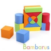 Мягкий конструктор "Играем Вместе" Союзмультфильм 20 дет. в пак. (русс. уп.) в кор.2*144шт | фото №0