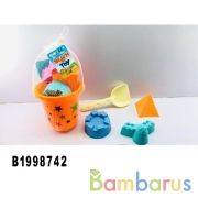 Набор песочный, цвет в ассорт. в сетке в кор.2*24шт | фото №0