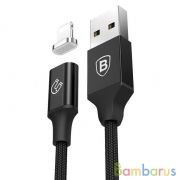 Кабель магнитный Baseus Zinc Magnetic Cable Lightning to USB Cable 1.2m (Черный) | фото №0