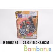 Пистолет с присосками + мишень на карт. в кор.4*132шт | фото №0