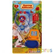 Набор доктора "Чуковский Корней" Доктор Айболит на карт. ТМ "ИГРАЕМ ВМЕСТЕ" в кор.2*96шт | фото №0