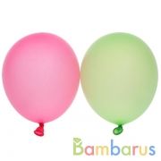 ШАРИК НАДУВНОЙ 9" НЕОН АССОРТИ УП-100ШТ | фото №0