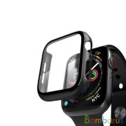 Кейс Deppa со стеклом для Apple Watch series 40 мм (Черный) | фото №0