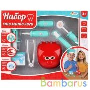 Набор доктора стоматолог в русс. кор. ТМ "Играем вместе" в кор.2*12шт | фото №0