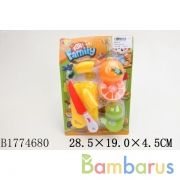 Набор овощей и фруктов для резки 666-92 на карт. в кор.2*120шт | фото №0