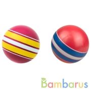 МЯЧ Д. 150ММ СЕРИЯ "КЛАССИКА" РУЧНОЕ ОКРАШ. (ОБОДОК) в кор.16шт | фото №0