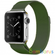 Ремешок Metalband для Apple Watch 42/44mm, миланский сетчатый (Темно-зеленый) | фото №0