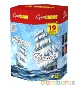 СуперСалют СС7718 Батарея салютов Фрегат (1,25&quot;х19) Фейерверк | фото №0