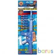 Автомат с мягкими пулями, 18,5*53*5см ИГРАЕМ ВМЕСТЕ в кор.2*72шт | фото №0