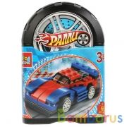 Конструктор "Город мастеров" ралли: спорткар 3в1, 65дет. в русс. кор. в кор.2*36шт | фото №0