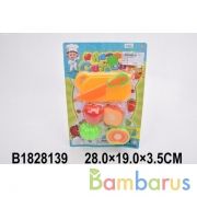 Набор овощей и фруктов для резки на карт. в кор.2*96шт | фото №0