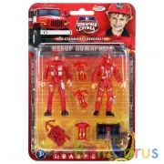 НАБОР СОЛДАТИКОВ ПОЖАРНЫЕ, С АКСЕСС. НА БЛИСТЕРЕ "ИГРАЕМ ВМЕСТЕ" в кор.2*80шт | фото №0