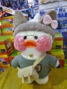 Мягкая игрушка уточка Lalafanfan  | фото №0