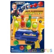 Бластер стреляет шариками, на блистере, 38,7*24*5см ТМ "ИГРАЕМ ВМЕСТЕ" в кор.2*36шт | фото №0