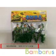 Набор солдатиков с аксесс. в пак. в кор.2*432шт | фото №0
