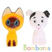 Набор для купания СОЮЗМУЛЬТФИЛЬМ котенок гав и щенок, в пакете ИГРАЕМ ВМЕСТЕ в кор.8*12шт | фото №0