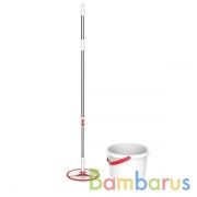 Комплект для уборки Xiaomi Yijie Rotary Mop Set YD-02 Red Gray Cloth | фото №0