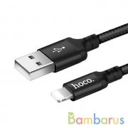 USB дата-кабель Hoco X14 Times speed Lightning (1.0 м) Black | фото №0