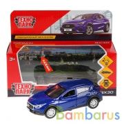 Машина металл свет-звук "INFINITI QX30" 12см, откр. двери, инерц, синий в кор Технопарк в кор.2*36шт | фото №0