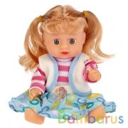 Кукла на бат. озвуч. руссифиц. AV1028 в сумке в кор.2*48шт | фото №0