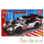 Конструктор "Город мастеров" ралли: спорткар, с фигуркой, 180дет. в русс. кор. в кор.2*36шт | фото №0