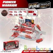 Парковка 3 уровня с машинками и аксесс. BBQ550-8 в кор. в кор.2*12шт | фото №0