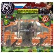 Набор солдатиков военные, блист.26*25*3см ИГРАЕМ ВМЕСТЕ в кор.2*36шт | фото №0