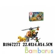 Конструктор пласт. с фигурками и аксесс. в кор. 22*14*4.5см в кор.64шт | фото №0