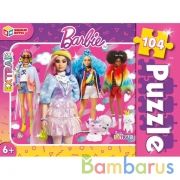 Барби. Пазлы классические в коробке. Пазл 104 детали. Умные игры в кор.24шт | фото №0