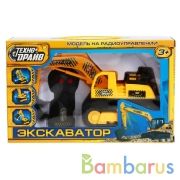Экскаватор на р/у в русс. кор. 26,5*9,5*16,5см ТЕХНОДРАЙВ в кор.2*18шт | фото №0